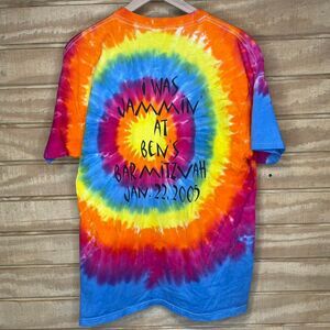 Vintage 05 Tie-Dye Bar Mitzvah T-Shirt I Was Jammin’ at Ben’s Tshirt Size: Large